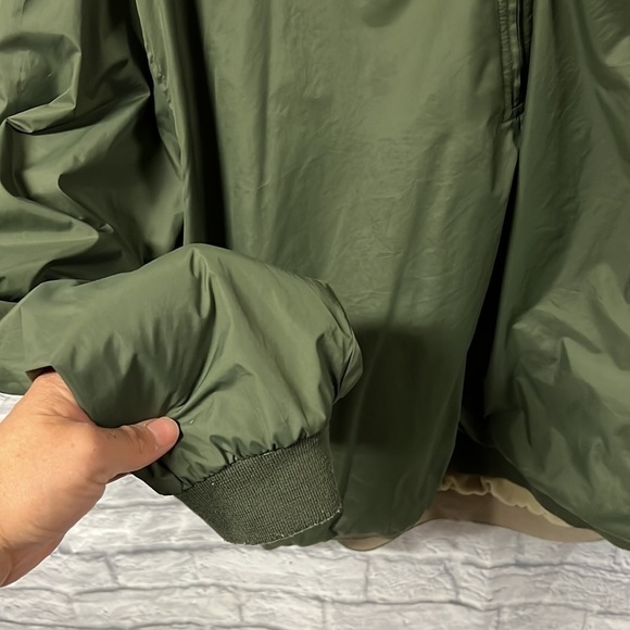 Wedge Golf And Beyond Reversible Jacket Size XL 1/4 Zip Front Windbreaker fleece - Picture 3 of 10